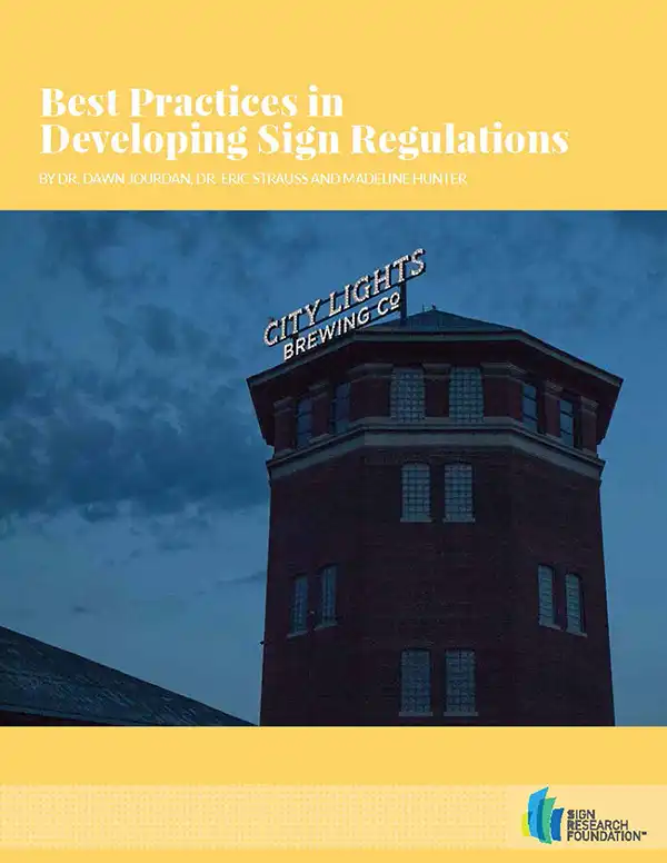 Best Practices in Developing Sign Regulations Cover