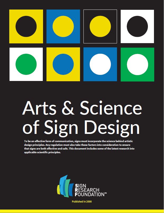 Arts and Science of Sign Design - Sign Research Foundation